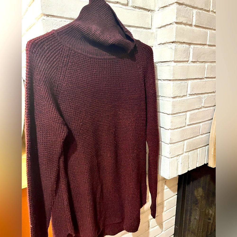 Sweater - R D Style cowl neck sweater.  Super soft. Hip length